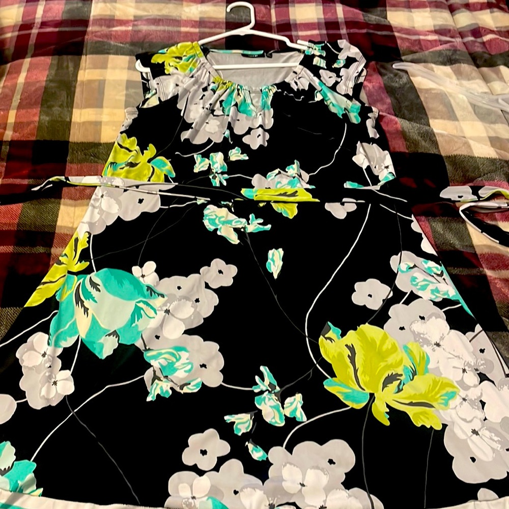 Apt 9 Size 0X colorful maxi dress
